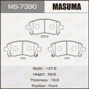 ������� ��������� Subaru Forester/Impreza/Legacy 96- ������. Masuma MS7390 ����