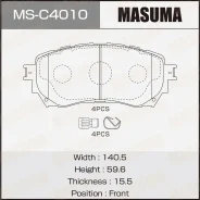 ������� ��������� Mazda 6 12- ����. �����. Masuma MSC4010 ����
