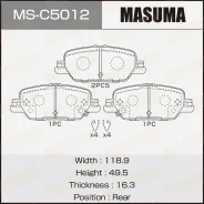 ������� ��������� Honda CR-V 18- �������� ����. Masuma MSC5012 ����