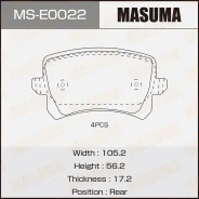 ������� ��������� ������ �������� �������� AUDI A4 (8E2, B6) 1.8 T [178Masumamse0022] MSE0022 ����