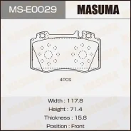 ������� ��������� MB S(W222) �������� �����. Masuma MSE0029 ����