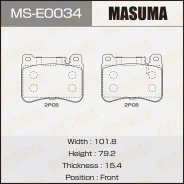 ������� ��������� MB C(W203) -07 �����. Masuma MSE0034 ����