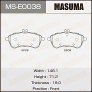 ������� ��������� MB C(W204) �������� �����. Masuma MSE0038 ����