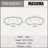��������� ������� �������� MB GLK(X204) Masuma MSE0041 ����