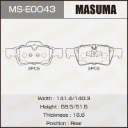 ��������� ������� �������� MB M(W164)/GL(X164) Masuma MSE0043 ����