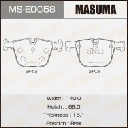 ��������� ������� �������� BMW 5(F07)/7(F01) Masuma MSE0058 ����