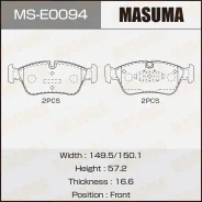 ������� ��������� BMW 1(E82) ����. �����. Masuma MSE0094 ����