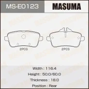 ������� ��������� MB GLE(W166) �������� ����. Masuma MSE0123 ����