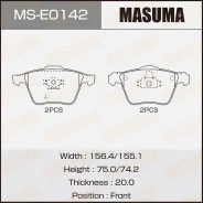 ��������� ������� �������� Volvo XC90 Masuma MSE0142 ����
