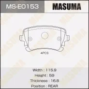 ������� ��������� VW Transporter 03- ����. Masuma MSE0153 ����