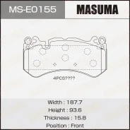 ������� ��������� MB S(W222) �������� �����. Masuma MSE0155 ����