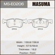 ��������� ������� �������� BMW 1(F20) Masuma MSE0206 ����