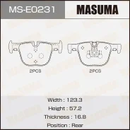 ������� ��������� BMW 3(F30/31/34) -25 ����. Masuma MSE0231 ����