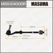 ���� ������� BMW 1(E81)/3(E90) ����. (� ������������) Masuma MSSE4000R ����