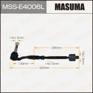 ���� � ������������ Masuma BMW 5-Series (F10), 7-Series (F02) LH Masuma, ����� MSSE4006L ����