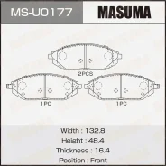 ������� ��������� Chevrolet Spark 10- �������� �����. Masuma MSU0177 ����