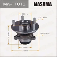 ������� � ����������� Toyota Crown ���. � ��� Masuma MW11013 ����