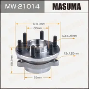 ������� � ����������� Nissan Pathfinder � ABS �����. Masuma MW21014 ����