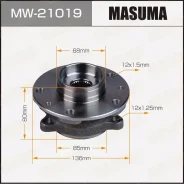 ������� � ����������� Nissan Qashqai � ��� Masuma MW21019 ����