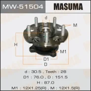 ������� ������ Honda CR-V Masuma MW-51504 MW51504 MW51504 ����