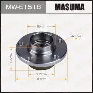 ������� � ����������� VAG A1/Fabia 00- ����. � ��� Masuma MWE1518 ����