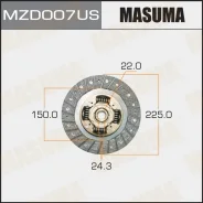 ���� ��������� Mazda/Mitsubishi 222x150x22x24.3 Masuma MZD007US ����