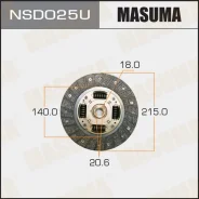 ���� ��������� Masuma 215*140*18*20.6 (1/10) Masuma NSD025U ����