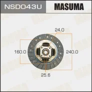���� ��������� Nissan Atlas/Caravan/Condor/Datsun/EX�PERT/HOMY 86- Masuma NSD043U ����