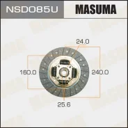 ���� ��������� Nissan 240�160�24�25.6 Masuma NSD085U ����