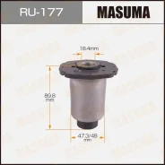 ����������� Masuma Land Cruiser /J10#/ front low R Masuma RU177 ����
