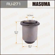 ����������� Mitsubishi Delica (PD/PF) �����. Masuma RU271 ����