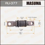 ����������� ������ Toyota Harrier 97-03, Camry (V20) 96-01 Lexus RX 98-03 Masuma RU-377 RU377 ����