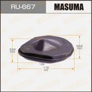 �������� ������������ Nissan Pathfinder �����. Masuma RU667 ����