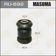 ����������� Mazda CX-7 Front LOW �����. ����. Masuma RU692 ����