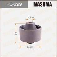 ����������� Honda Civic (FB8) �����. ����. Masuma RU699 ����