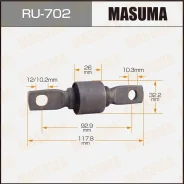 ����������� Honda Pilot REAR UP ����. �����. Masuma RU702 ����
