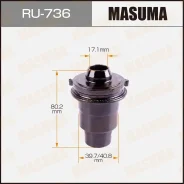 ����������� ����. Masuma RU-736 RU736 ����