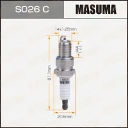 ����� ��������� Masuma Nickel BPR6ES-11(4824) Masuma S026C ����