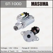 ������� Masuma, Toyota / 1MZFE, 2AZFE (12V/1.6KW) Masuma ST1000 ����