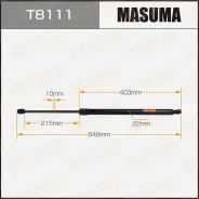 ���� ������� L=648�� ��������� Masuma T8111 ����