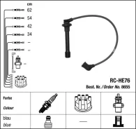 ������� �/� RCHE-76 / RCHE-73 (9217) (32700-P7A-J01/PEJ-004/PEL-004�/32701-P07-000) MG-83031 NGK RCHE76 ����