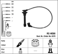 ������� �/� RCHE-80 (8379) F18B, F20B, F22B NGK RCHE80 ����