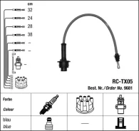 ������� �/� RC-TX05 (IL0110; �30106; �90919-21342; �90919-22132; �90919-22357; �90919-22286) NGK ���. RC-TX05 RCTX05 ����