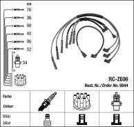 ������� �/� RCZE-06 (9843) (8BL3-18-140) Luce HCFS JF 86-92, MPV LVEW JE 90-91 NGK RCZE06 ����