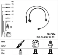 ������� RC-ZX14 (9914/9981) NGK /B6, F8/ NGK [RCZX14] RCZX14 ����