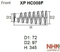 ������� ��������, �� NHK XP HC008F XPHC008F ����