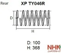 ������� ������ NHK Japan Toyota Ipsum XPTY046R ����