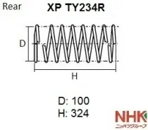 ������� �������� 48231-44010 ���:XP TY234R NHK XP TY234R XPTY234R ����