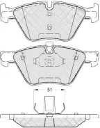 ������� ��������� BMW (E90, E60) �������� (4��. ) NI PN0513 PN0513 ����