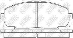 ������� ��������� �������� Toyota Hiace 2.0-2.7 84- PN1237 NIBK PN1237 PN1237 ����